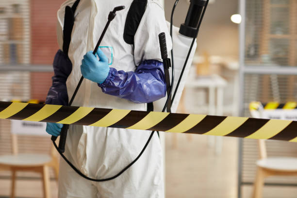 Professional Hoarding Cleanup technician working in Barrington, NJ